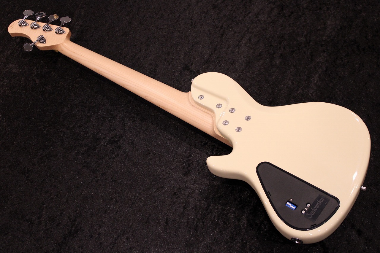 Sadowsky ML24 SV5 ASH Maple Fingerboard / Solid Olympic White High