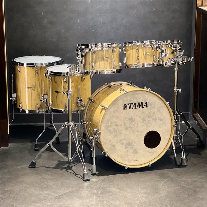 Tama USED 中古品 STAR Walnut 6pc Drum Kit [22BD，16&14FT