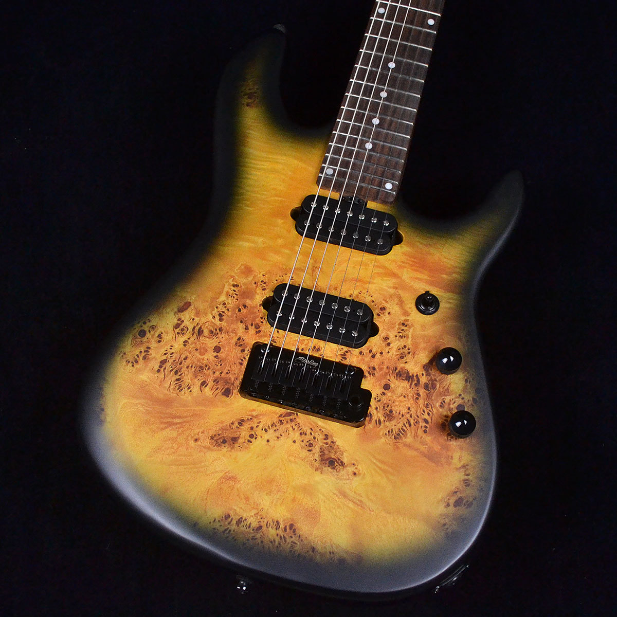 Sterling by MUSIC MAN Richardson7 Natural Poplar Burl Burst 【未展示品】