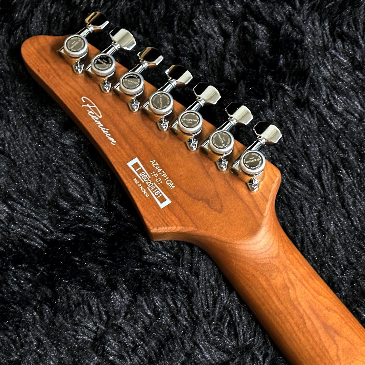 Ibanez Premium AZ447P1QM-COB (Cosmic Blue) 【특가】【미전시 보관】【7현】 사진 7