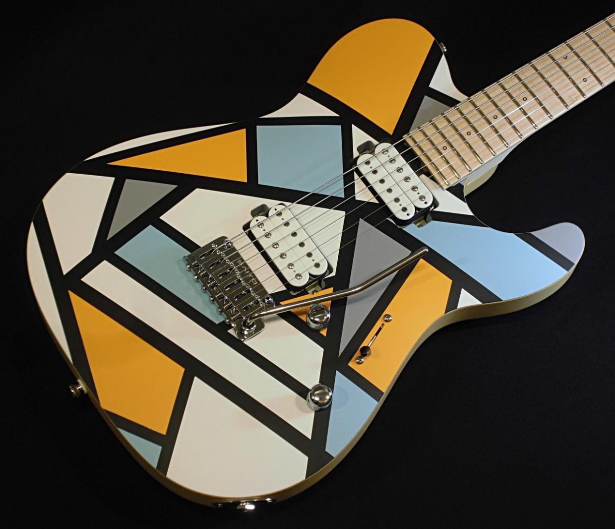 SAITO GUITARS S-622TLC MMB 2H BLOCK PARTY 7/8 【3.35kg