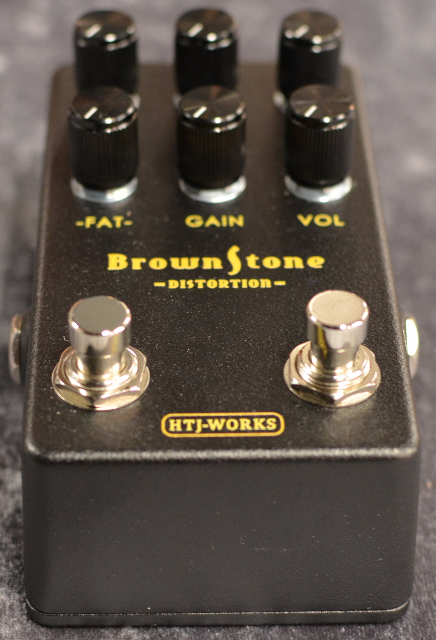 おまけ付 エフェクター distortion 【ラスト1品】HTJ-WORKS Brown