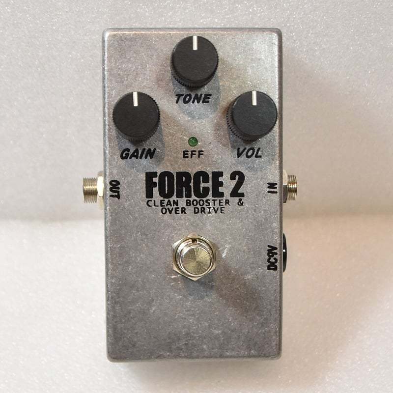 在庫処分 激安 FORCE 2 クリーンブースター オーバードライブ （JT Products ギター