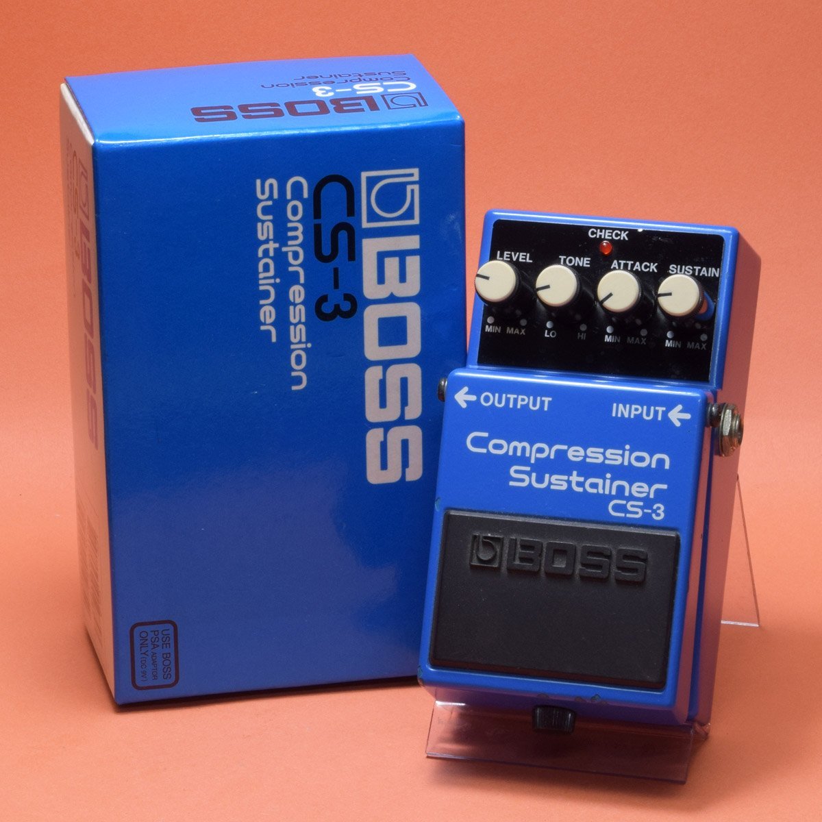 (美品箱付き)1990年頃製CompressionSustainer CS-3 美品箱付き)1990年頃製CompressionSustainer CS-3