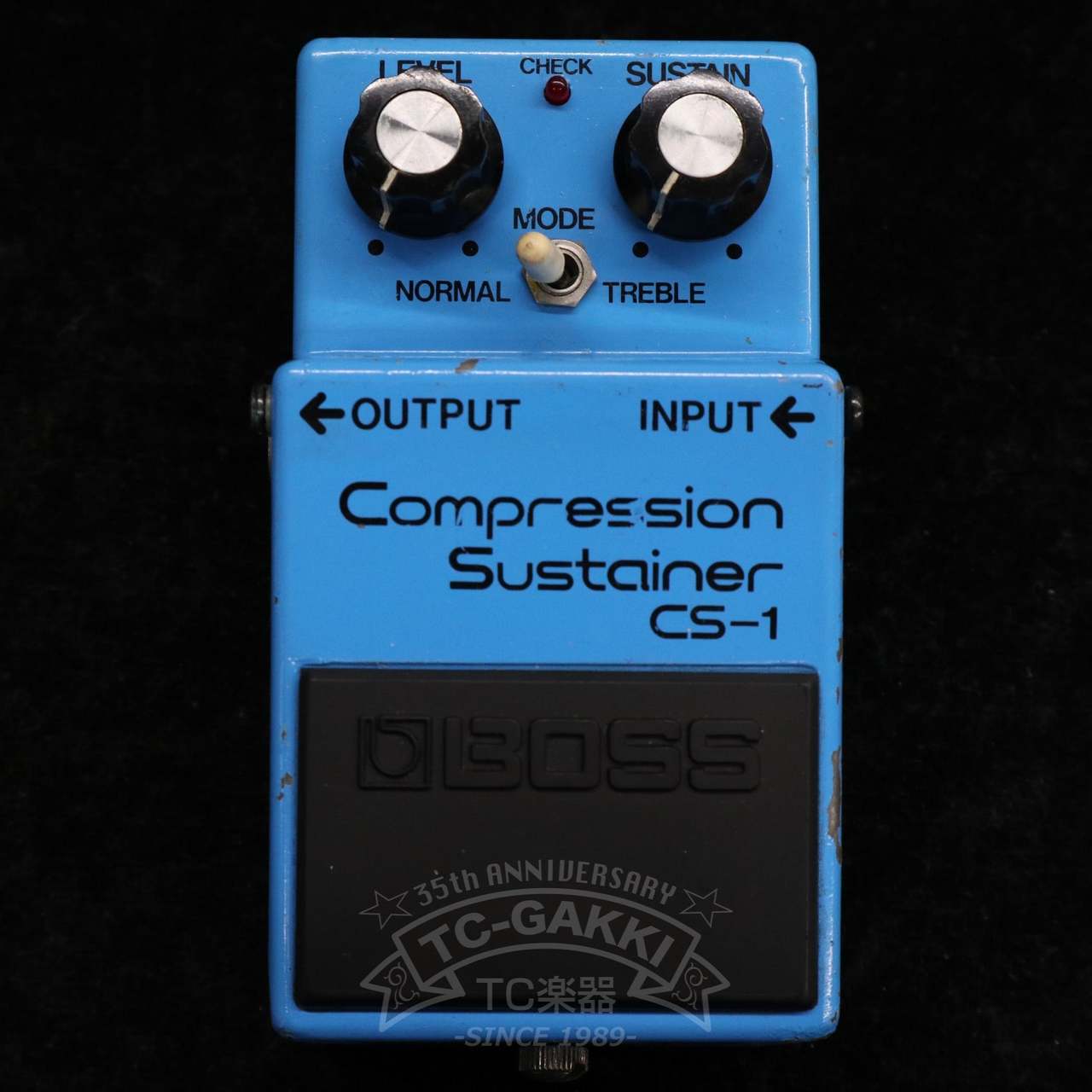BOSS CS-1 Compression Sustainer (Silver Screw/JAPAN)（ビンテージ