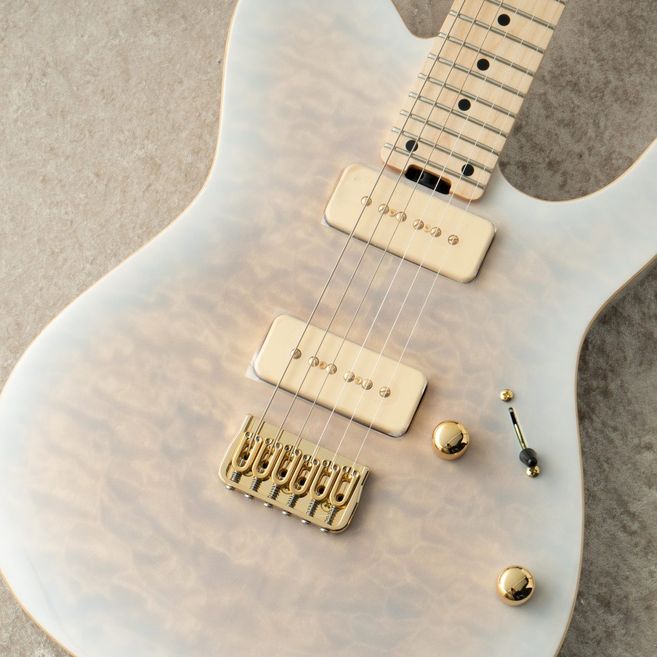 SCHECTER KR-24-P90-FXD -Blonde w/Gold Parts- #S2312114 【限定生産