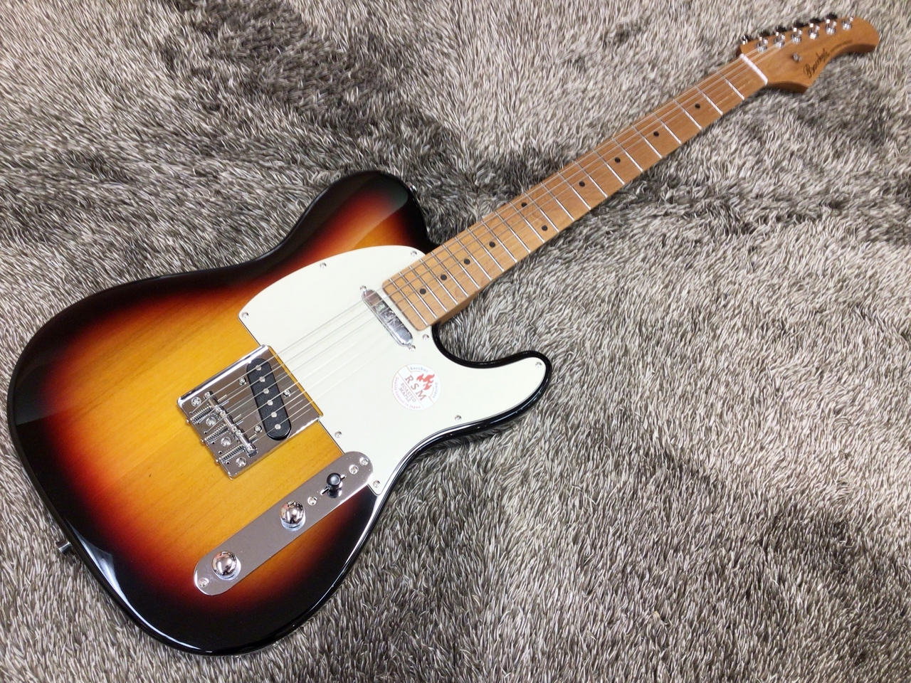 Bacchus BTE-1DX RSM/M 3TS 【摩耗に強いステンレスフレット】（新品