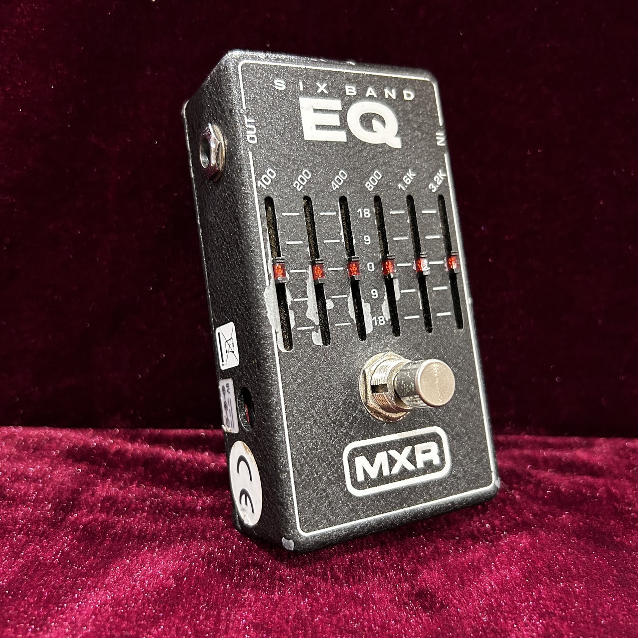 【極美品】MXR EQ M109 MOR イコライザー ギター エフェクター MXR EQ M-109 イコライザー ギター エフェクター MXR M109 6 BAND EQ