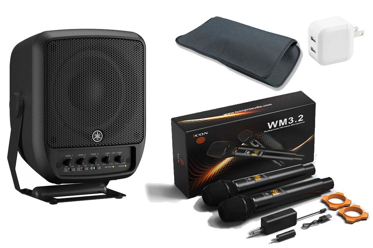 YAMAHA STAGEPAS 100 BTR MKII [ワイヤレスマイク(マイク2本モデル
