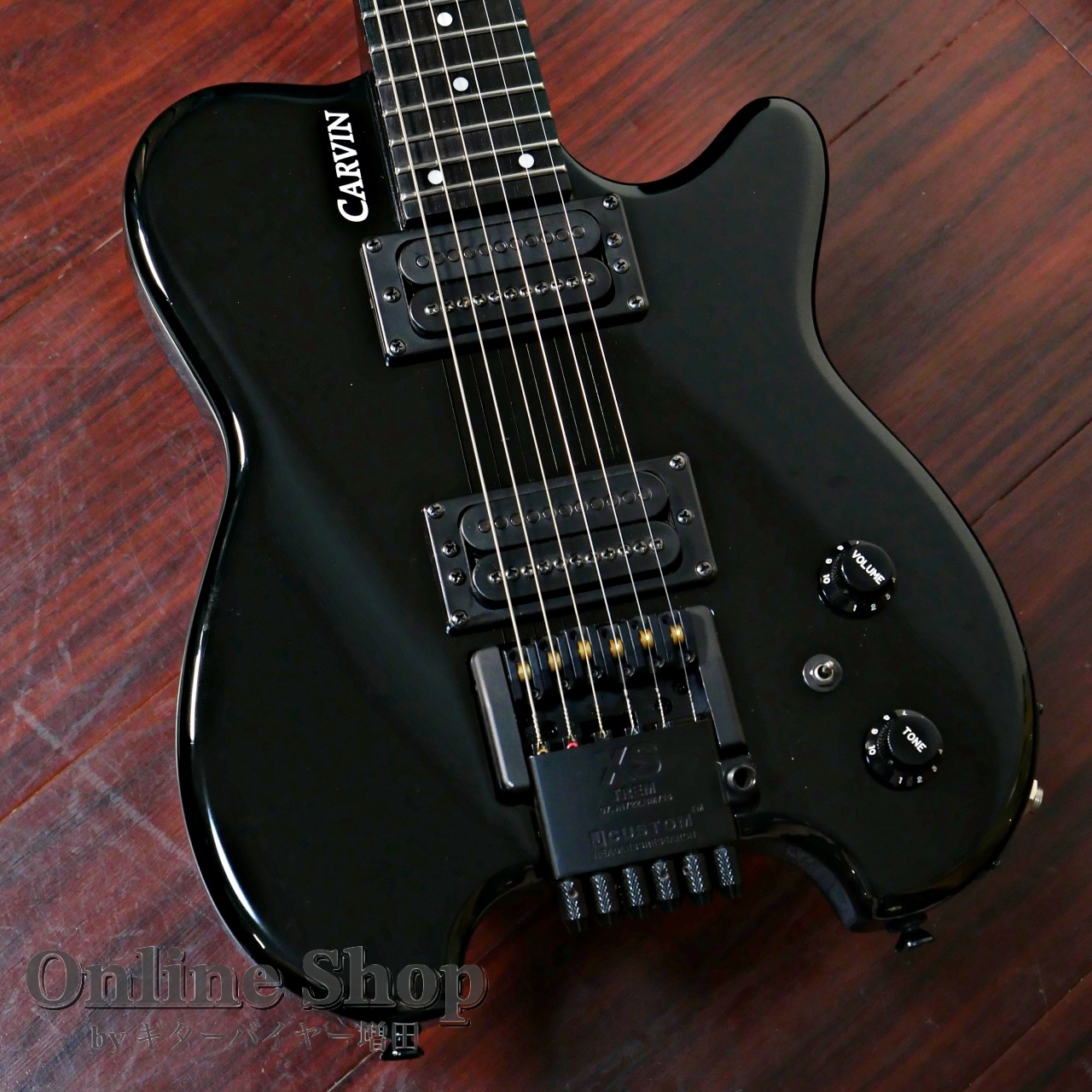 Carvin USED 2011s HH2X Allan Holdsworth Jet Black