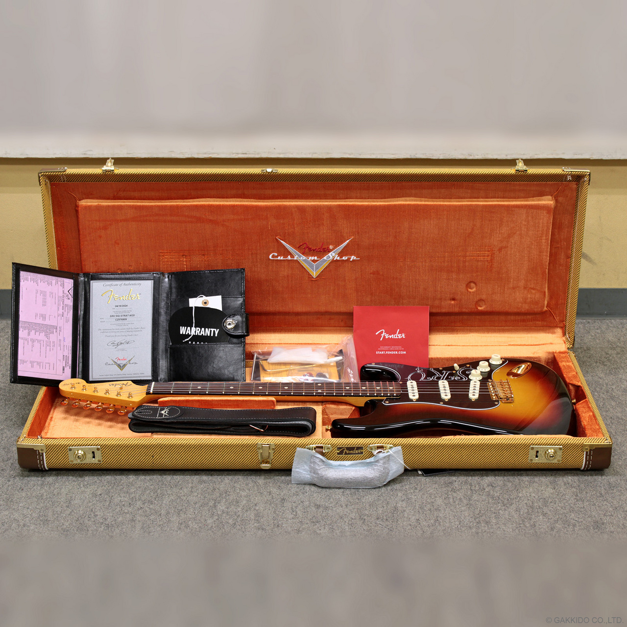 Fender Custom Shop Stevie Ray Vaughan Signature Stratocaster NOS