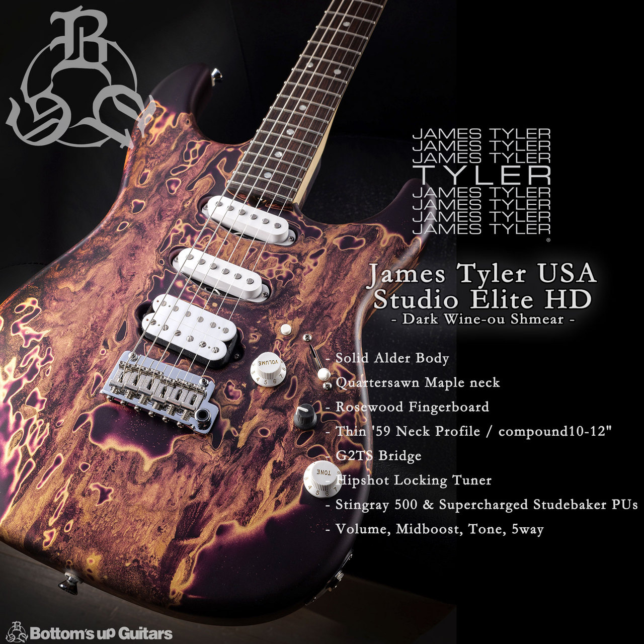 James Tyler USA Studio Elite HD 