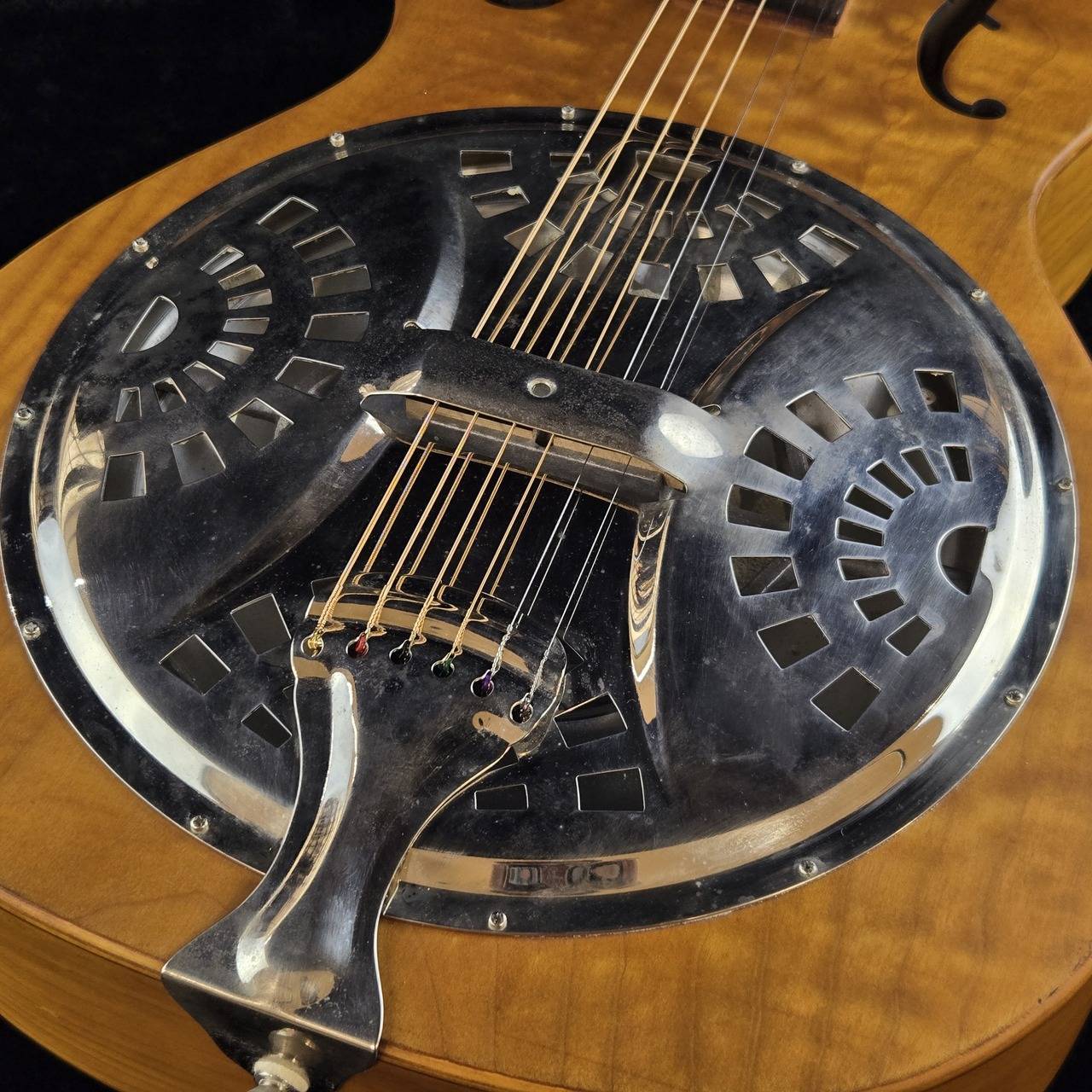 Epiphone Dobro Hound Dog Round Neck - リゾネーターギター【現物画像