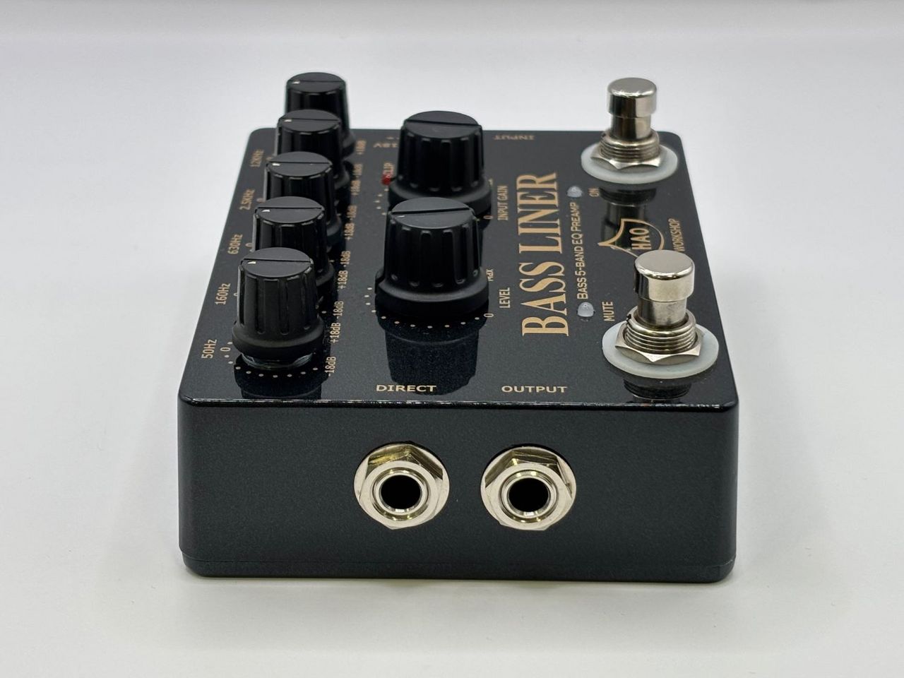 Hao bass liner ベースプリアンプ ベース用プリアンプ】ベース用プリアンプの定番HAO BASSLINERに 150台