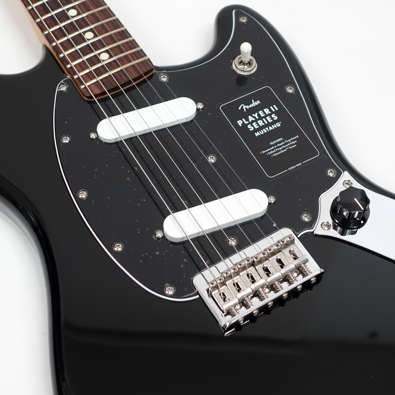 Fender Player II Mustang / Black / R（新品特価/送料無料