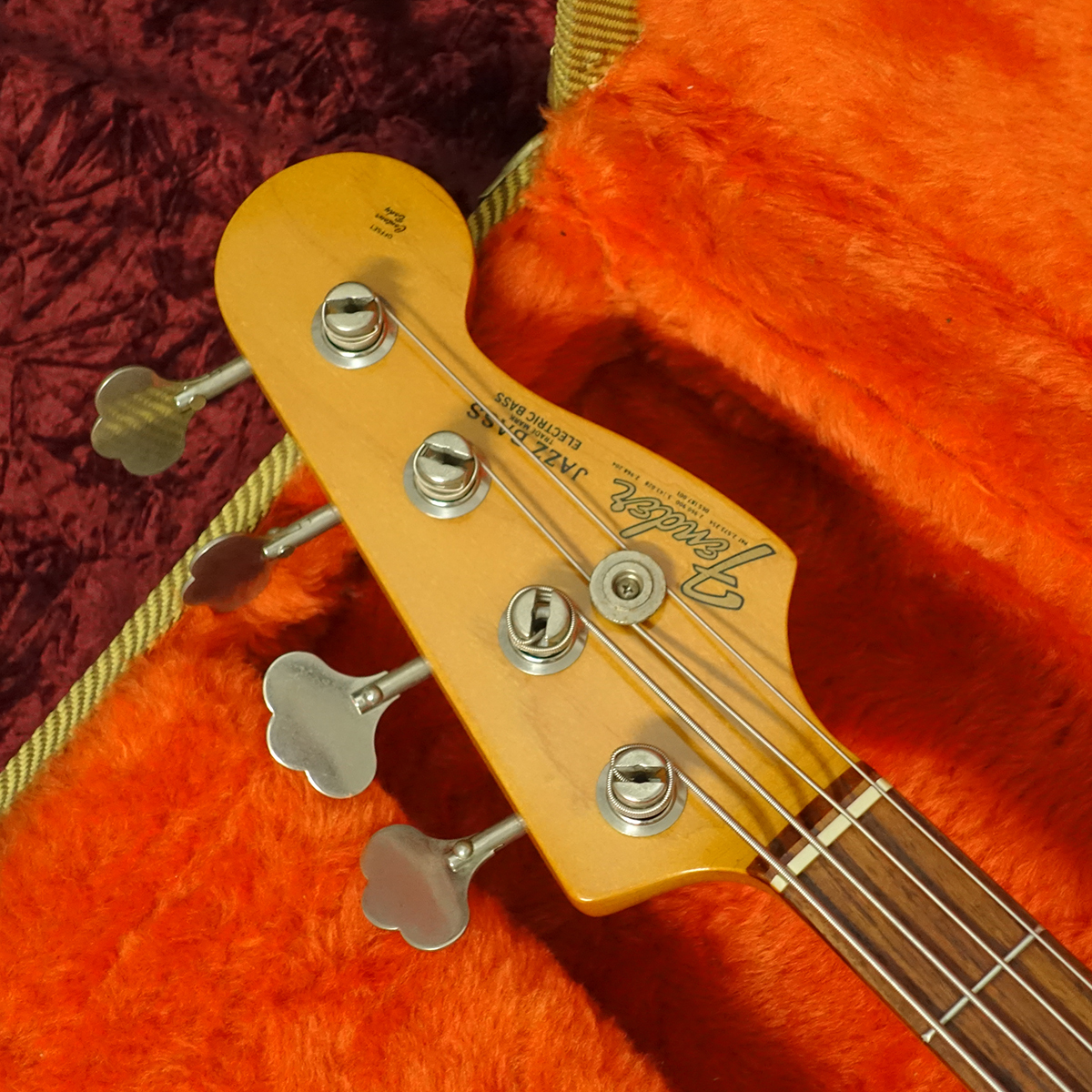 Fender American VIntage 62 Jazz Bass 3-Tone Sunburst 1990（中古