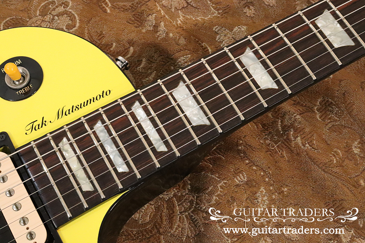 Gibson 50年代ロゴ ＆ クラウン・インレイ　1.3mm厚セット Gibson 本物MOP使用 50年代仕様クラウンインレイ 厚み約1.3mm