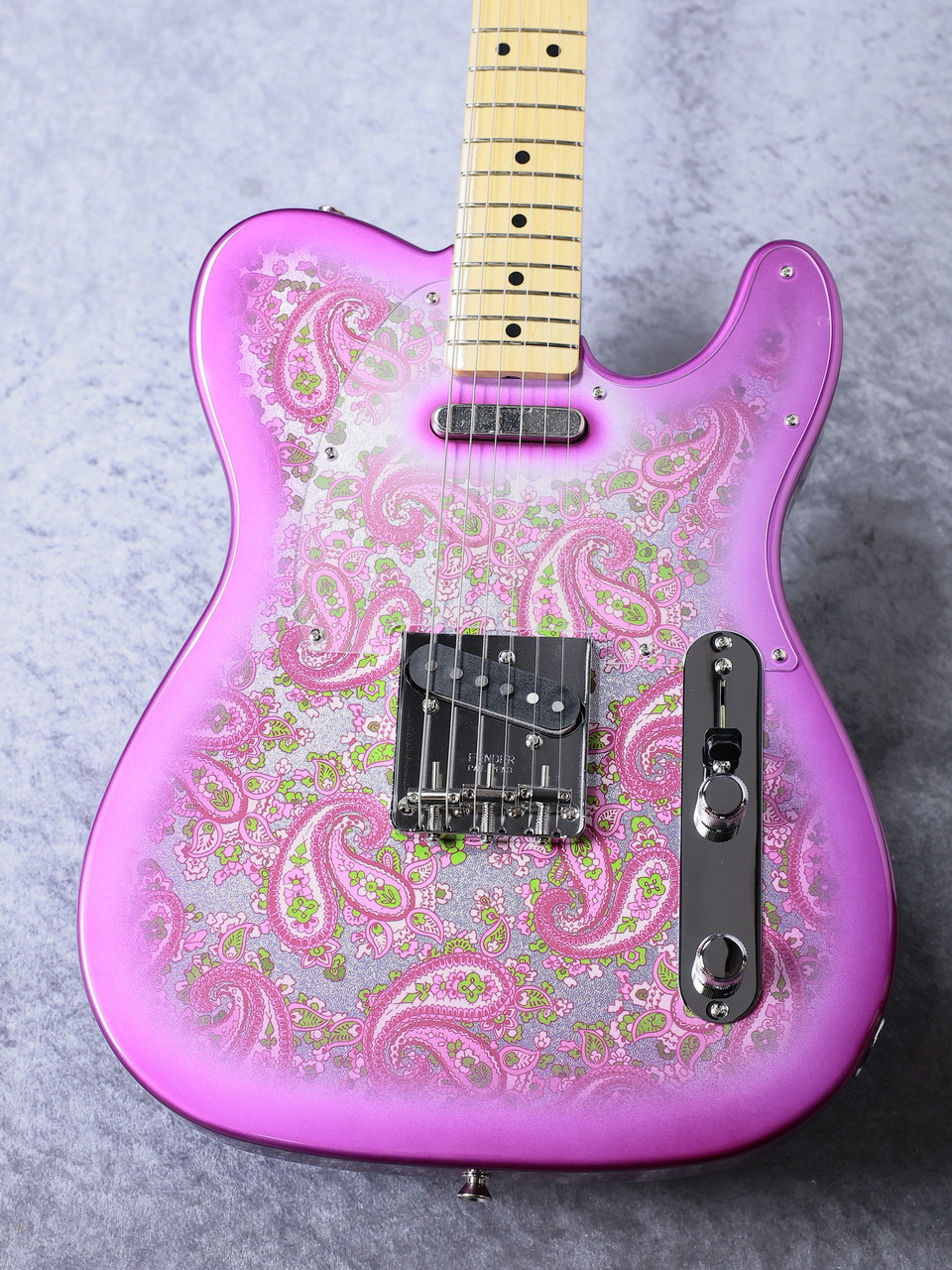 Fender Made in Japan Limited Telecaster Paisley Pink #JD25024561