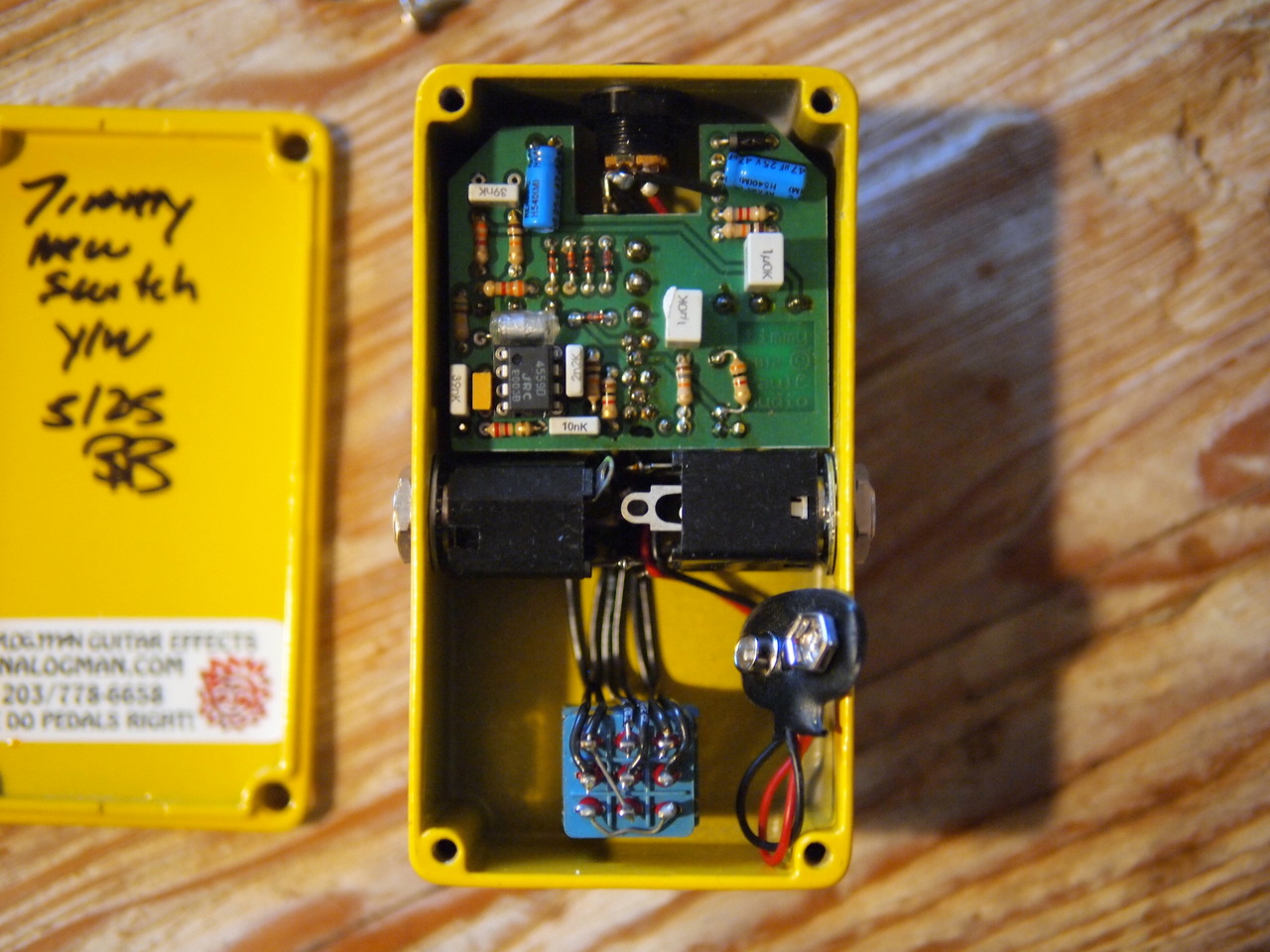 Paul Cochrane w/Analog.Man Timmy Overdrive - Limited Yellow（中古