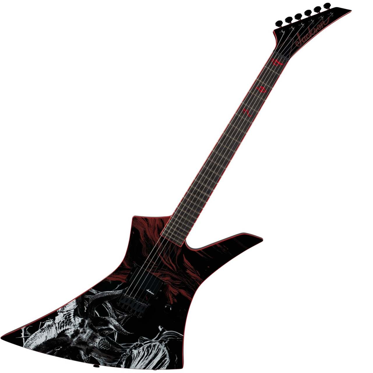 Jackson X Series Limited Edition Kelly KE HT Amaranth Fingerboard
