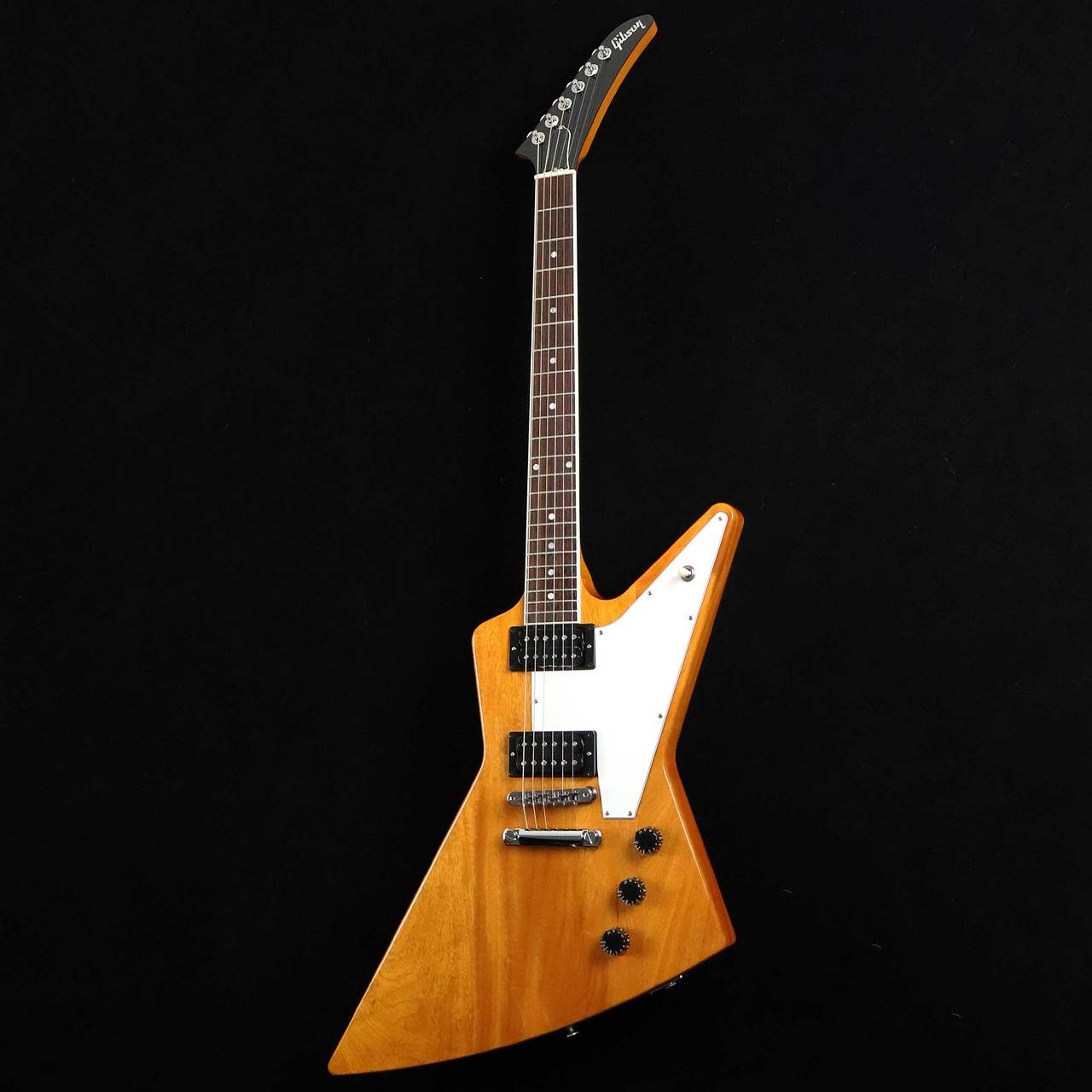 70's〜Vintage Style Booster〜‼️希少品.生産完了品‼️ Gibson 70s Explorer Antique Natural S/N：203040159