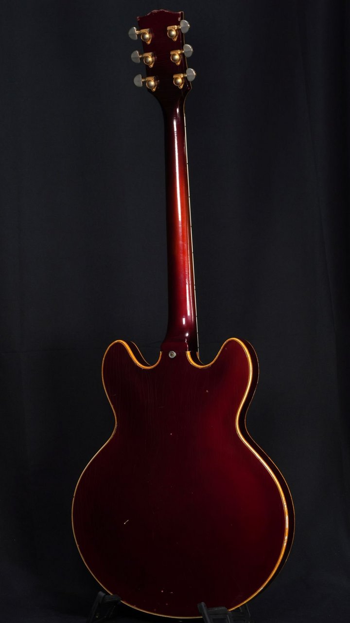 期間値下げ特価❣️極美品❣️エレアコ 90sビンテージ❣️ジュノEA50C 良音❣️ Gibson 1967年製 ES-355TD-SV w/Maestro Vibrola Sparkling