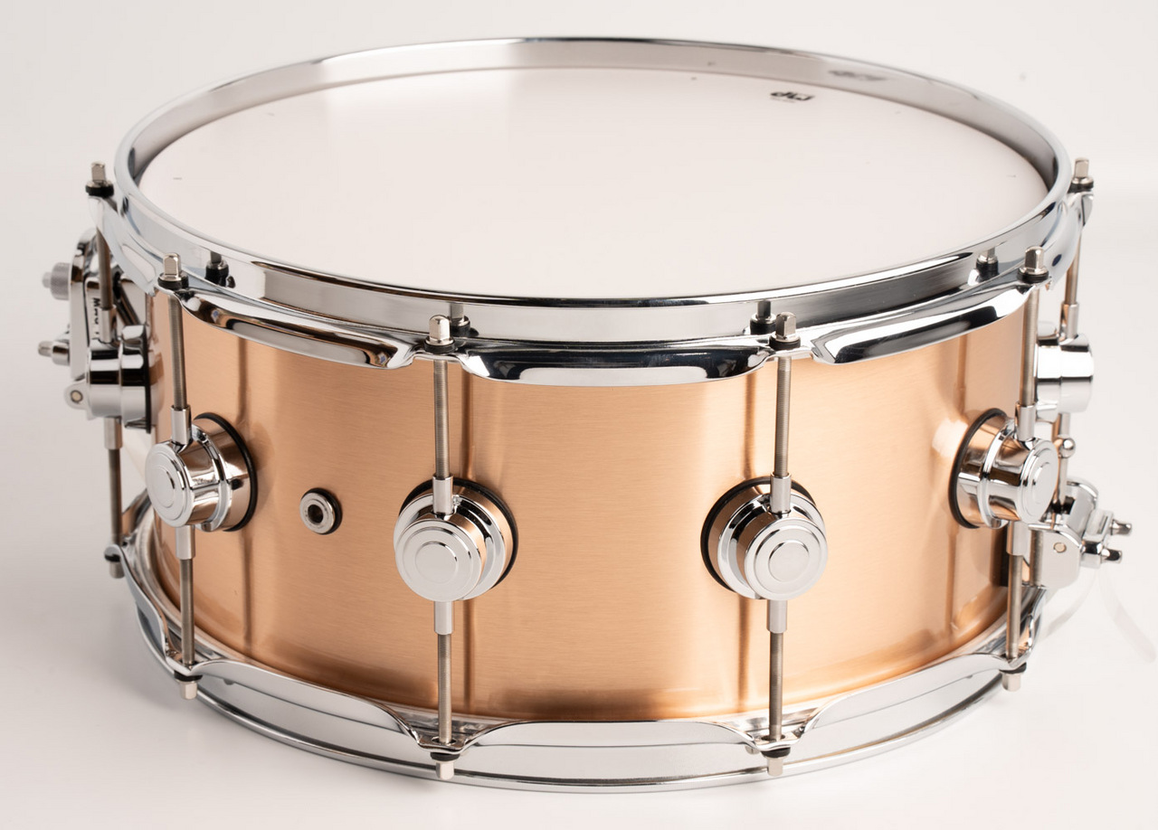 dw DRVZ6514SVC / Collector's Metal Snare / BRUSHED BRONZE（新品