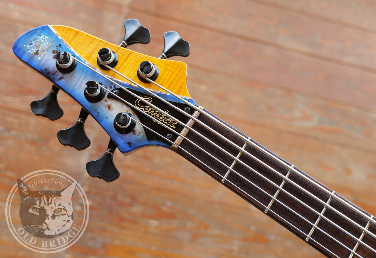 combat custom order 5弦ベース Combat Guitars Full Order Left Hand 5 Strings Bass（中古