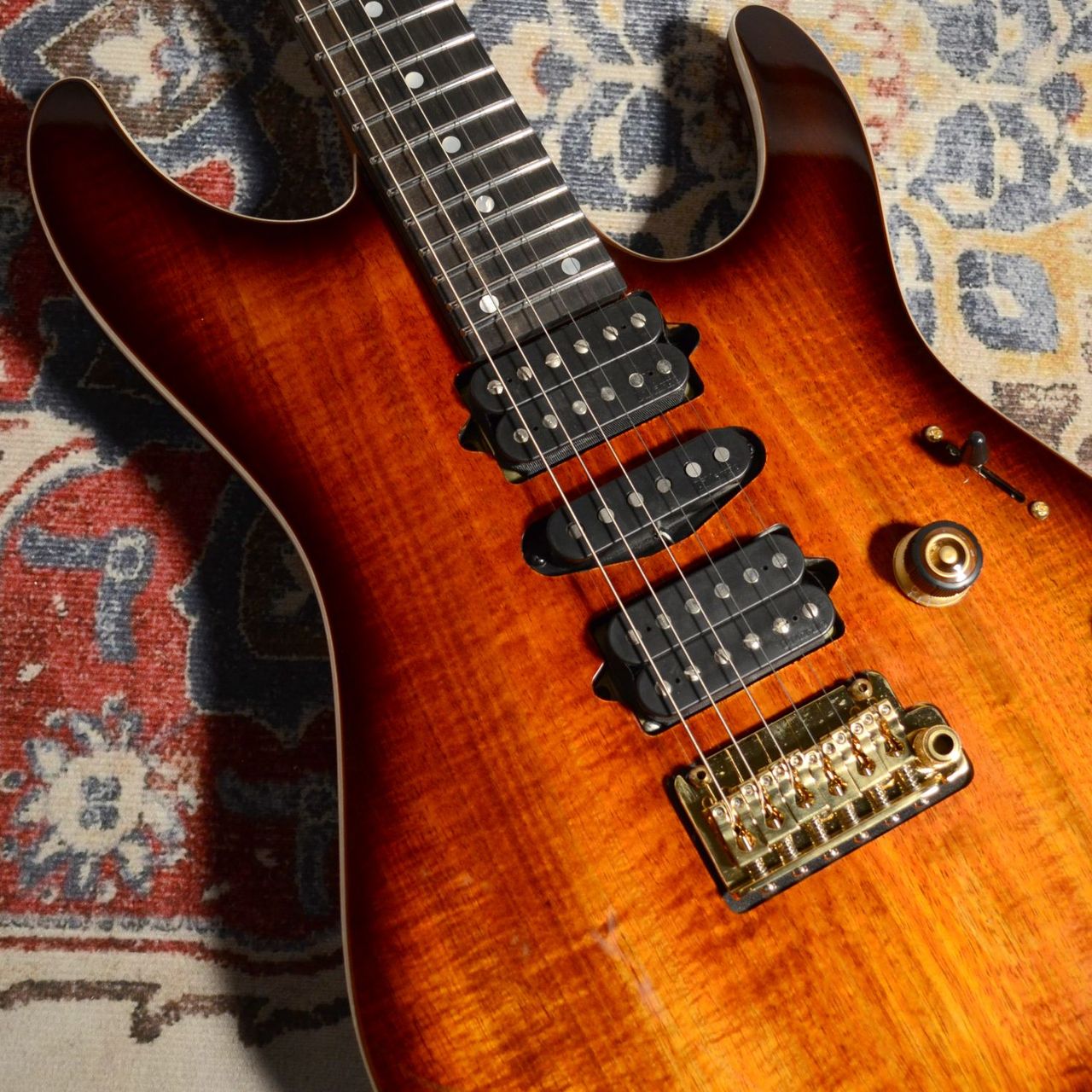 Ibanez AZ47P2K Dragon Eye Burst 【現物写真】（新品/送料無料