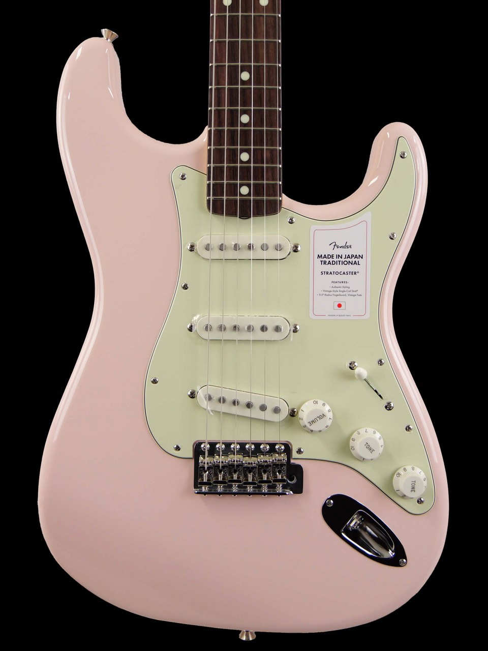 Fender Made in Japan Traditional 60s Stratocaster (Shell Pink