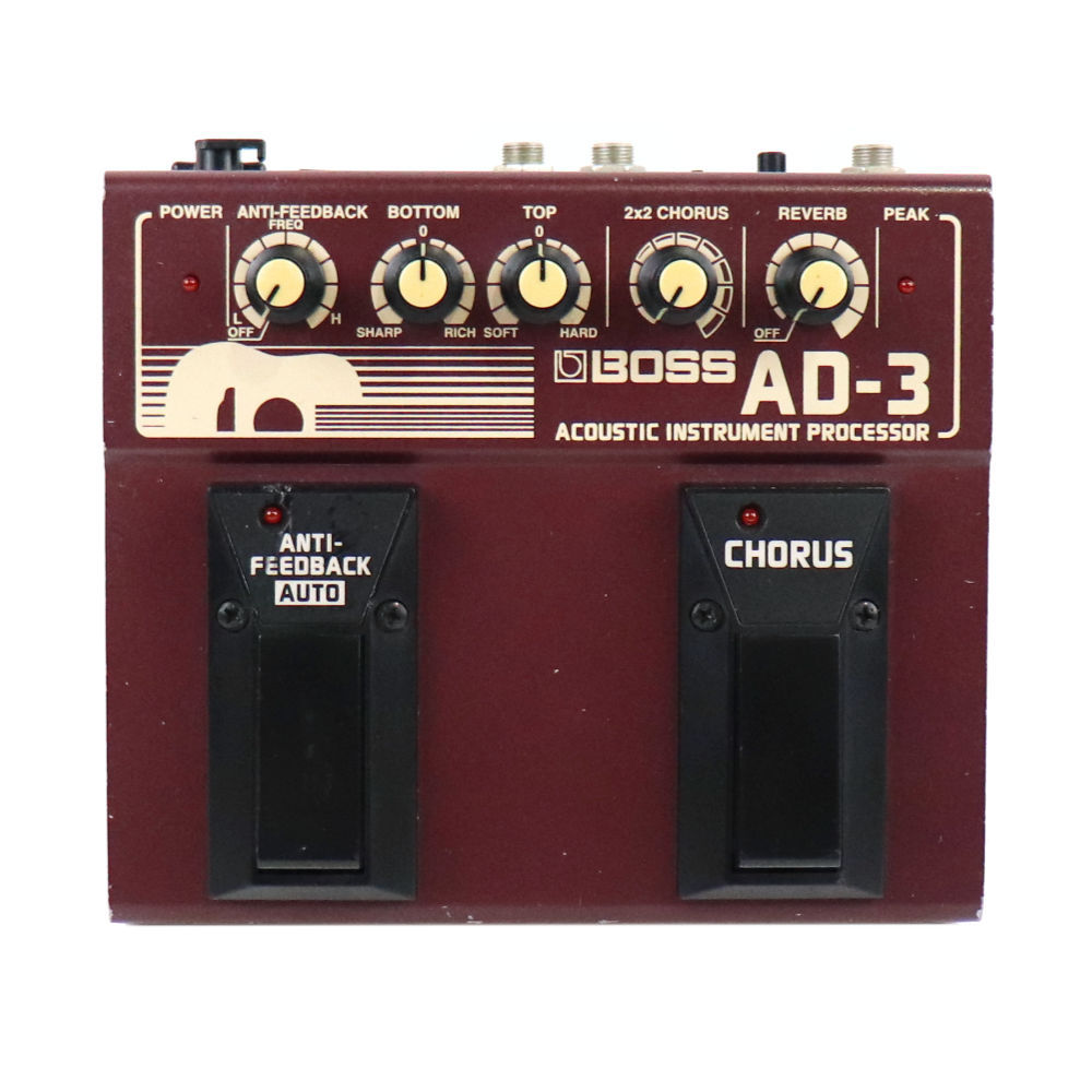 BOSS 【中古】アコースティックプロセッサー BOSS AD-3 ACOUSTIC INSTRUMENT PROCESSOR ボス ギターエフェクター