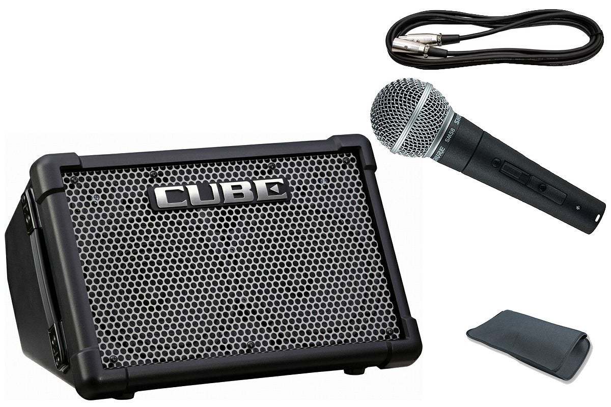 Roland CUBE Street EX【SM58 SE ＆ 3mマイクケーブル セット】《当店