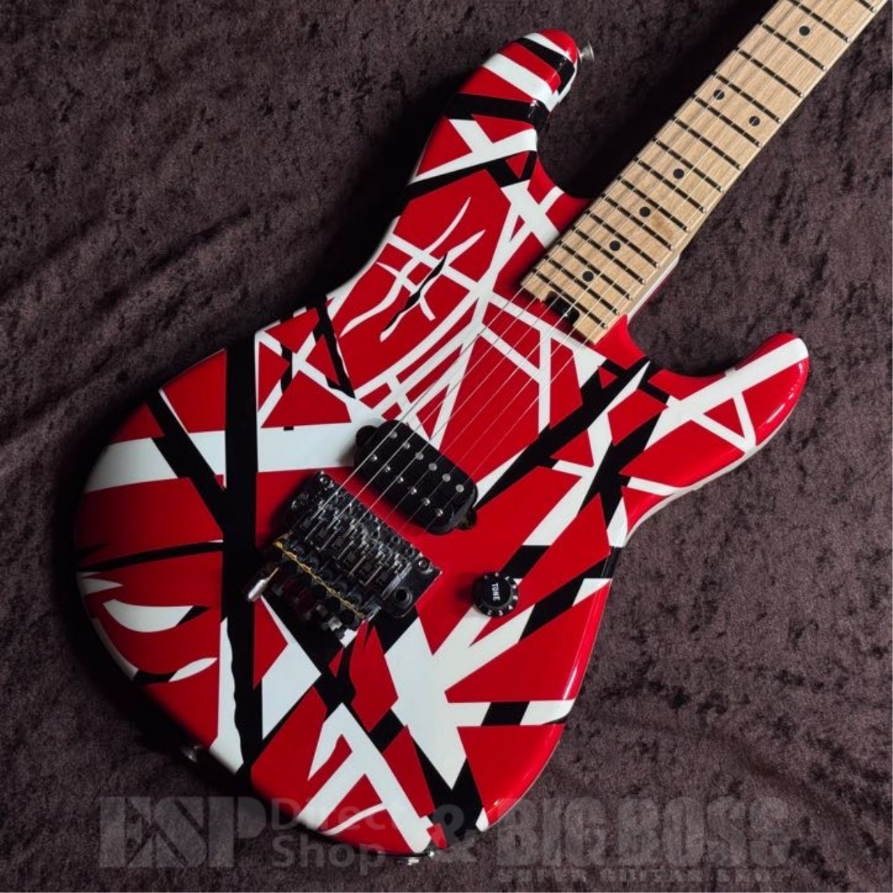 美品！EVH Striped Red with Black Stripes f9786919634067f5ee229104454721