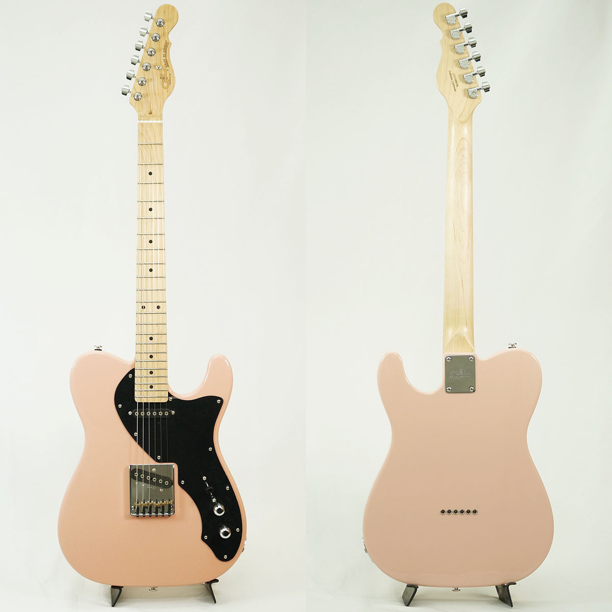 G&L USA ASAT Classic (極上フレイムメイプルネック) G&L USA Limited ASAT Classic Thinline (Shell Pink/Maple