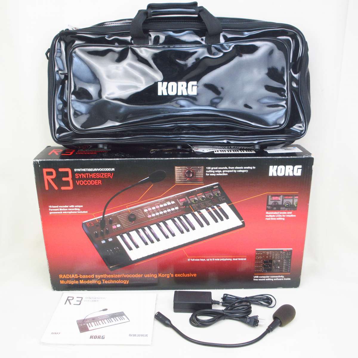 KORG R3 シンセサイザー 37鍵 Vocoder 中古】KORG R3 Synthesizer / Vocoder シンセサイザー 37鍵 - 神奈川県
