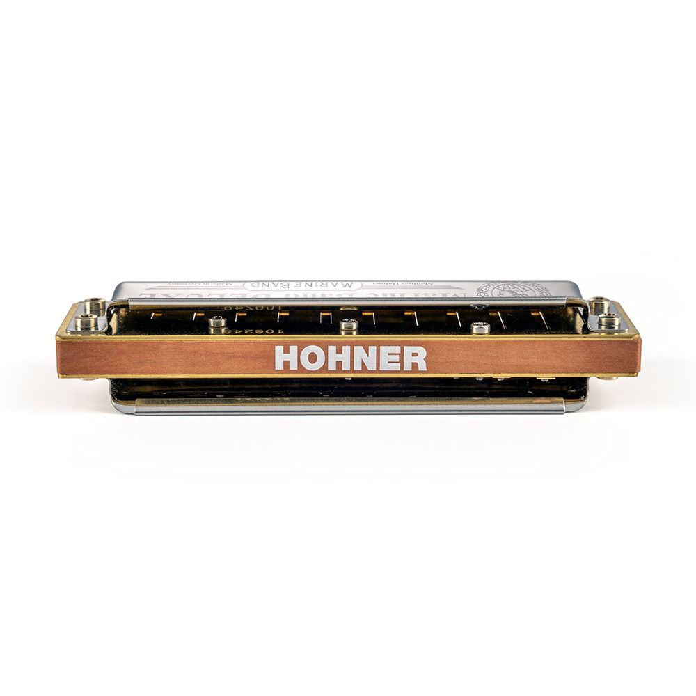 【未使用】ハーモニカ Marine Band, HOHNER など Hohner ホーナー Marine Band Deluxe 2005P E♭ 10ホールハーモニカ