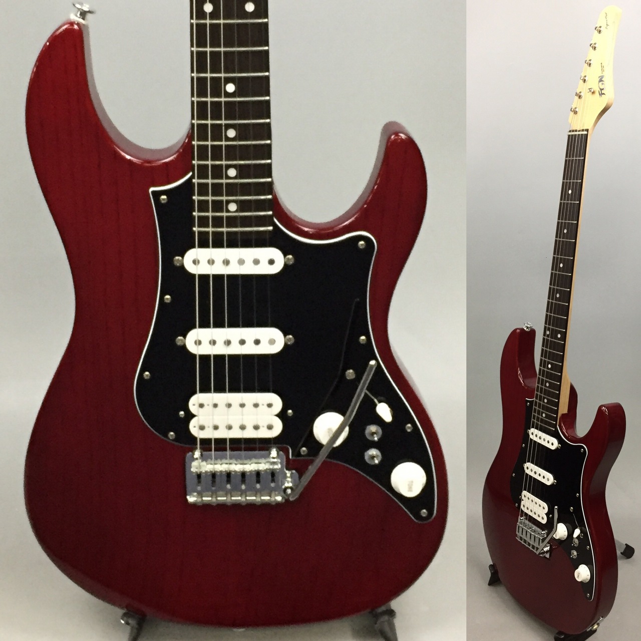 【送料無料】 FUJIGEN(FGN) Expert EOS-ASH-R DR(Dark Red)（中古/送料無料 ギター