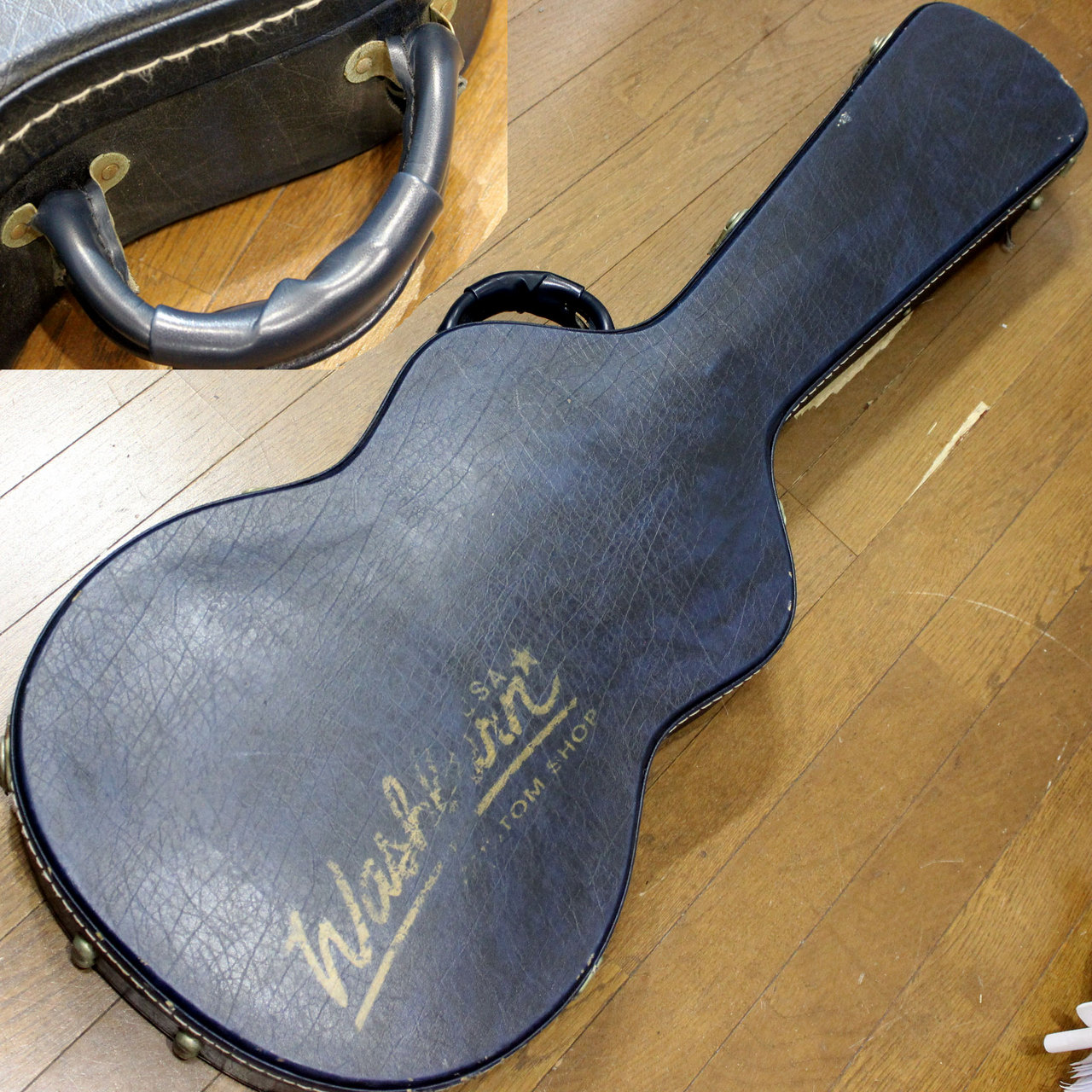 Washburn P4 Tiffany Blue Nuno Bettencourt Signature 1990年代