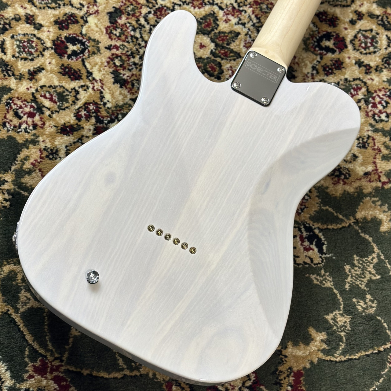 SCHECTER 【2027年1月入荷予定】AC-TK-TE-WH/SIG WH 凛として時雨 TK