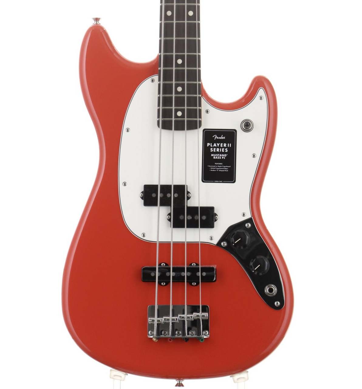 Fender Player II Mustang Bass Coral Red 2025 【御茶ノ水本店