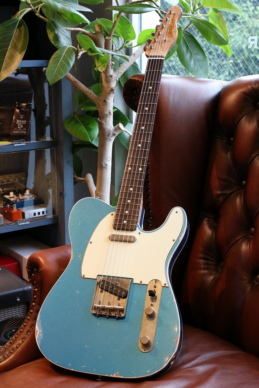 Xotic XTC-1 Lake Placid Blue Medium Aged w/White Binding #4205