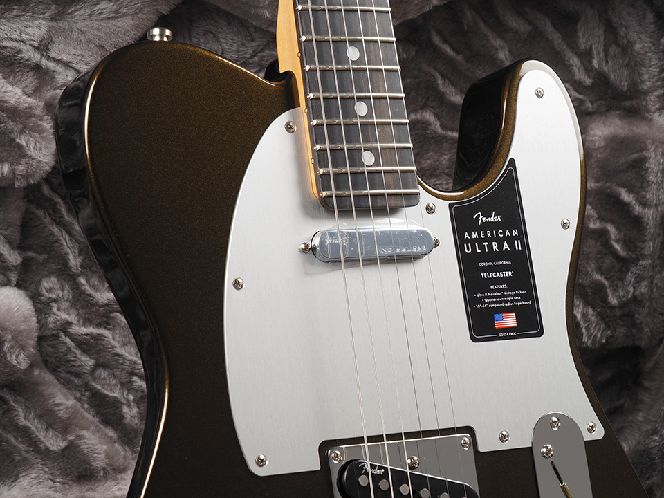 Fender American Ultra II Telecaster Ebony Fingerboard ~Texas Tea