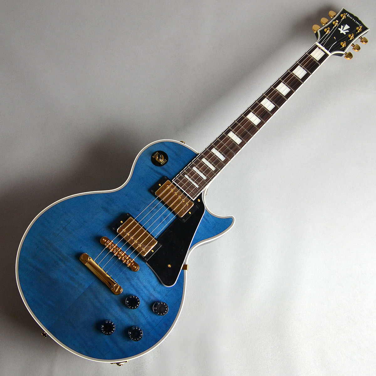 代引可】 HISTORY HLC-Standard Translucent Blue エレキギター ヒストリー www.arrisalah.net