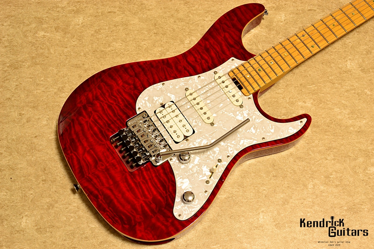 edwards snapper　E-SN-145FR Edwards Snapper E-SN-145FR Red Made in Japan Electric Guitar Used