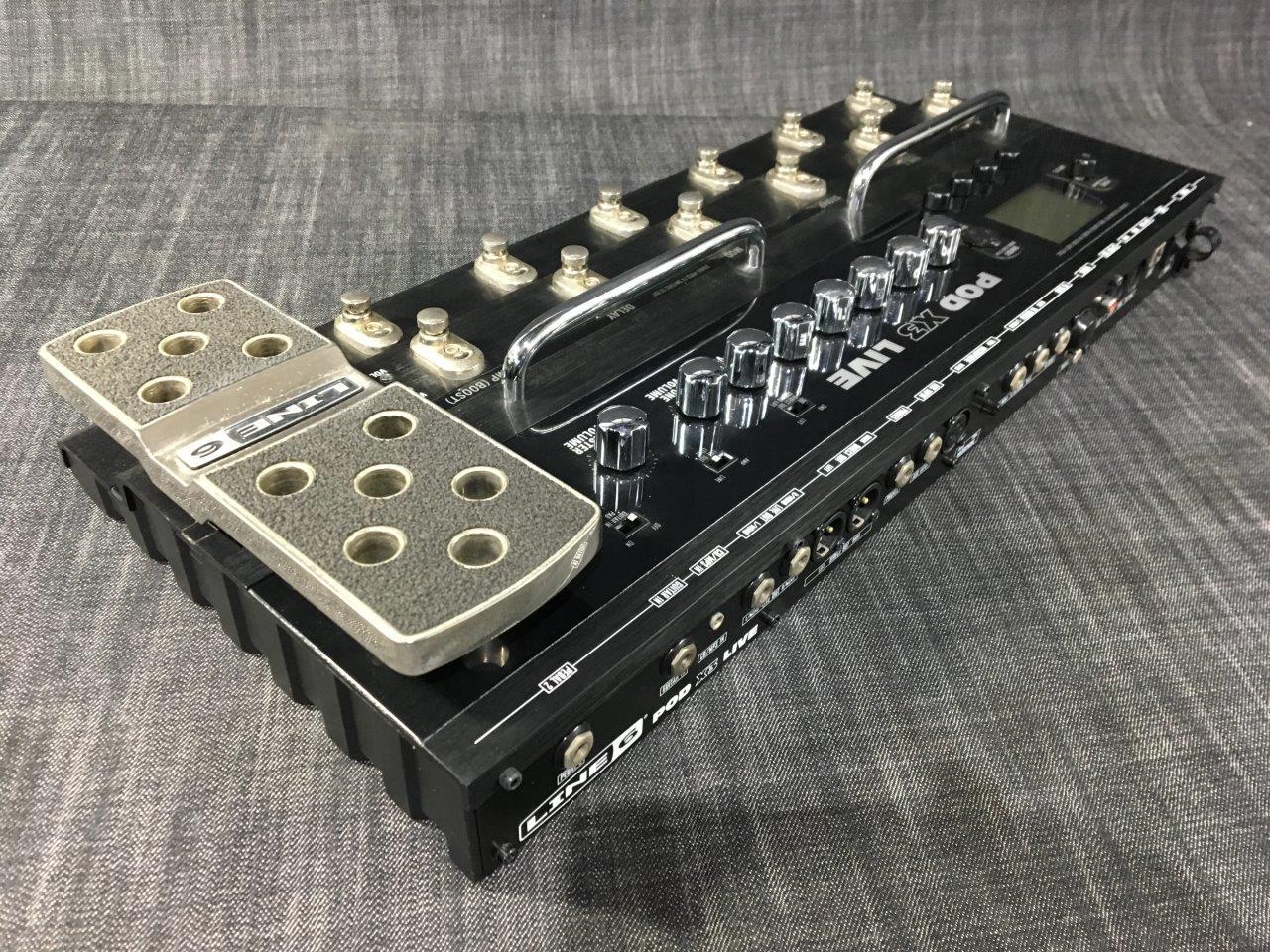 LINE 6 POD X3 Live ギターエフェクター ギターマルチエフェクターLINE6 POD X3 LIVEについて
