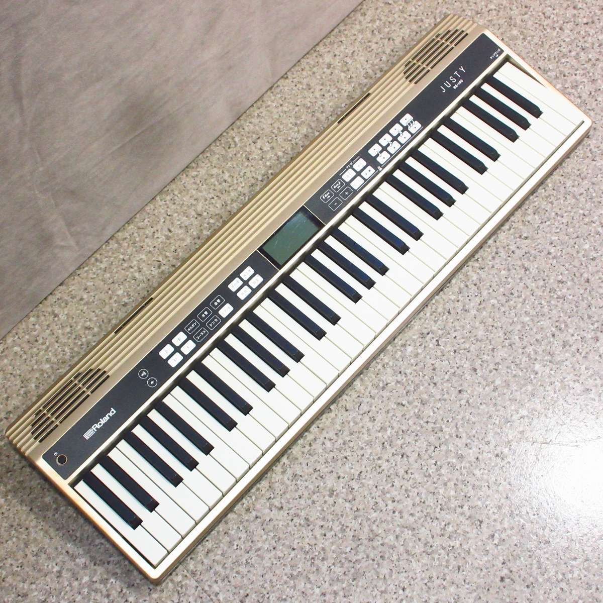 g*i様 美品 Roland JUSTY HK-100 ゴールド 61鍵 ローランド（Roland） キーボード JUSTY HK-100 Roland 吹奏楽 合唱の