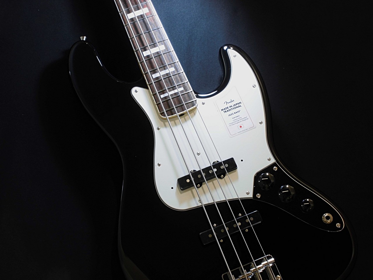Fender Made in Japan Traditional Late '60s Jazz Bass / Black