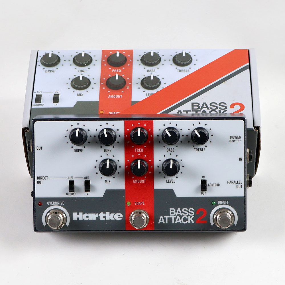 Hartke Bass Attack 2 BASS ATTACK 2 ベースプリアンプ Hartke Bass