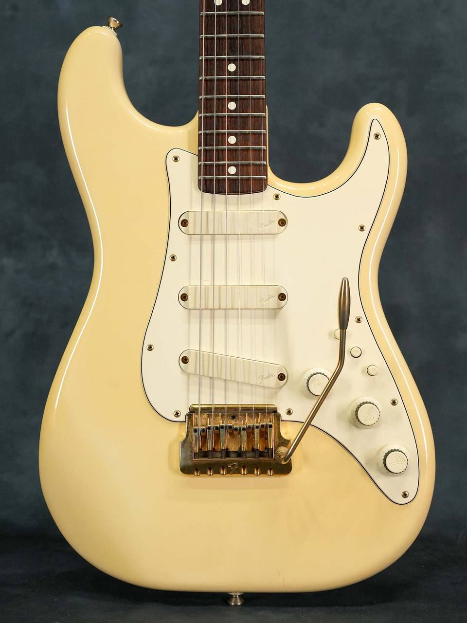 Fender 1983 Gold Elite Stratocaster Olympic White（中古）【楽器