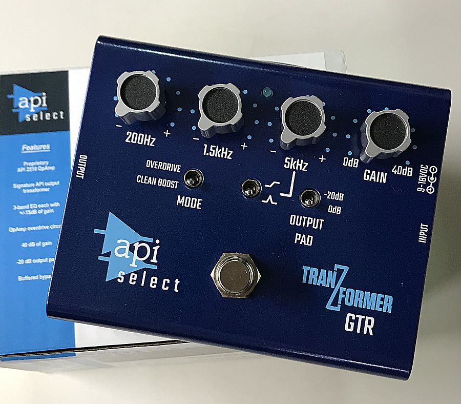 OpAmpオーバードライブ回路api TranZformer GTR - ギター